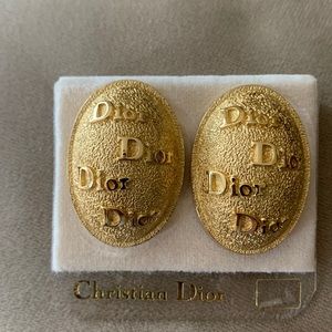 Dior clip earrings